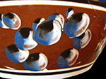 Cat's eye (multi-chambered slip) on London-shape bowl-from 18BC27-Lot129.